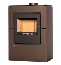 Krbová kamna HS Flamingo EVENES hnědá - sametová