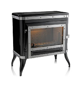 Krbová kamna INVICTA TENNESSEE černá - smalt ref.: 6181-43