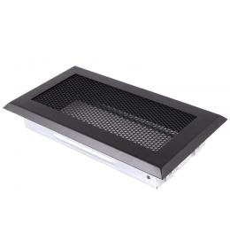 Krbová mřížka 10x20cm černá