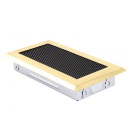 Krbová mřížka 10x20cm mosaz