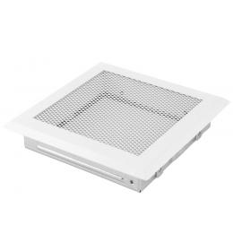 Krbová mřížka 16x16cm bílá