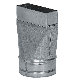 Redukce rovná, kanál - flex 100mm