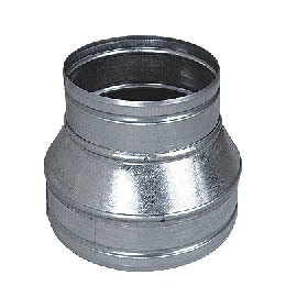 Redukce 150/125mm, pozink