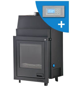 Krbová vložka HS Flamingo AQUAFLAM 17 s výměníkem a automatickou regulací