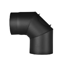 Koleno 90° pevné s čistícím otvorem průměr 120 mm