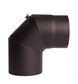 Koleno 90*/130mm/1,5mm s čistícím otvorem