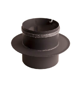 Přechod do keramického komína s růžicí 180mm/180mm/1,5mm