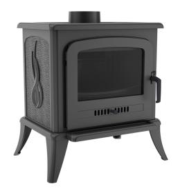 Litinová krbová kamna KRATKI Koza K7