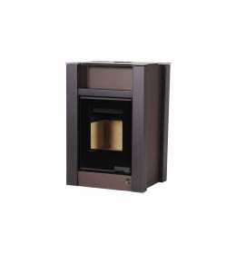 Krbová kamna HS Flamingo AQUAFLAM VARIO  LEND 11/5kW hnědá - sametová