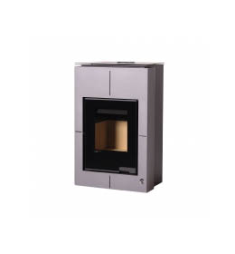 Krbová kamna HS Flamingo AQUAFLAM VARIO  SAPORO 11/5kW šedá