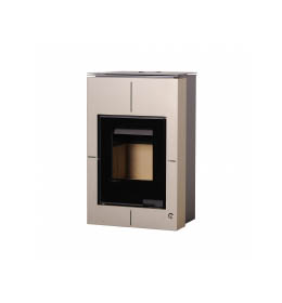 Krbová kamna HS Flamingo AQUAFLAM VARIO  SAPORO 11/7kW olivová