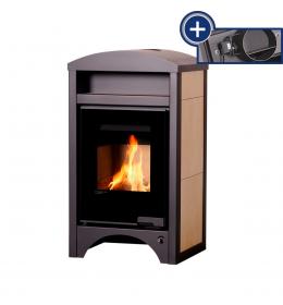 Krbová kamna HS Flamingo AQUAFLAM VARIO BARMA 11/7 Javor, elektronická regulace