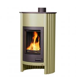 Krbová kamna HS Flamingo MASTERFLAMME  Grande I, olivová