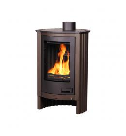 Krbová kamna HS Flamingo MASTERFLAMME  Piccolo I, hnědá - sametová