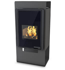 Krbová kamna HS Flamingo DELUXE  SINGA, černá
