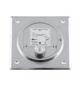 Regulátor komínového  tahu čtvercový