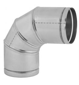 Koleno nerez 1mm - pevné 90* 180mm