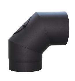 Koleno 90° pevné s čistícím otvorem průměr 150 mm