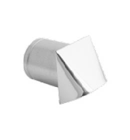 Mřížka pro přívod externího vzduchu – na fasádu bílá průměr 150 mm