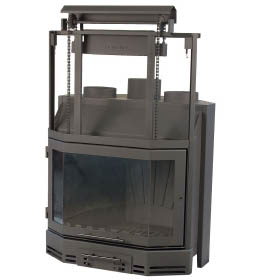 Teplovzdušná krbová vložka Kretz A 402