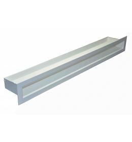 Krbová mřížka otevřená 70x9 bílá