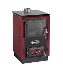 KVS Moravia SOFIE VSP 9114.4482-V bordó, chromované doplňky, broušená plotna s výměníkem