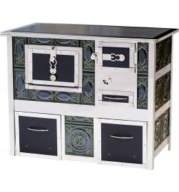 Sporák na pevná paliva KS 6 P