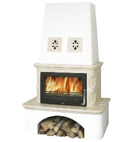 Kachlová kamna  ABX Laponie