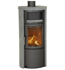 Krbová kamna HETA Scan-Line 520W s obkladem z mastku