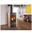 Krbová kamna Haas+Sohn Avesta černá, woodstone prestige