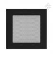 KRATKI mřížka 17x17 cm černá
