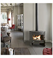 Litinová kamna INVICTA ANGOR antracit ref. 9186-44