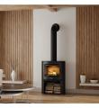 NORDFLAM krbová kamna MODENA - černá
