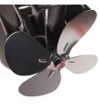 Ventilátor na kouřovod FLAMINGO čtyřlopatkový magnetický, černý