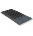 Litinový rošt s prodloužením 155 x 340 mm