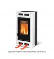 Kachlová kamna Nordica Flo bordó